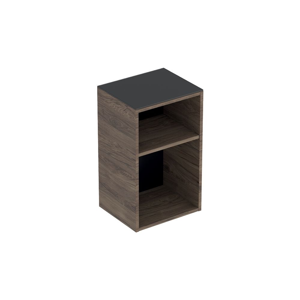 Geberit Smyle Square Seitenschrank offen, 36x60x29,9cm, Nussbaum hickory Melamin Hol... GEBERIT-500358JR1 4025416383284 (Abb. 2)