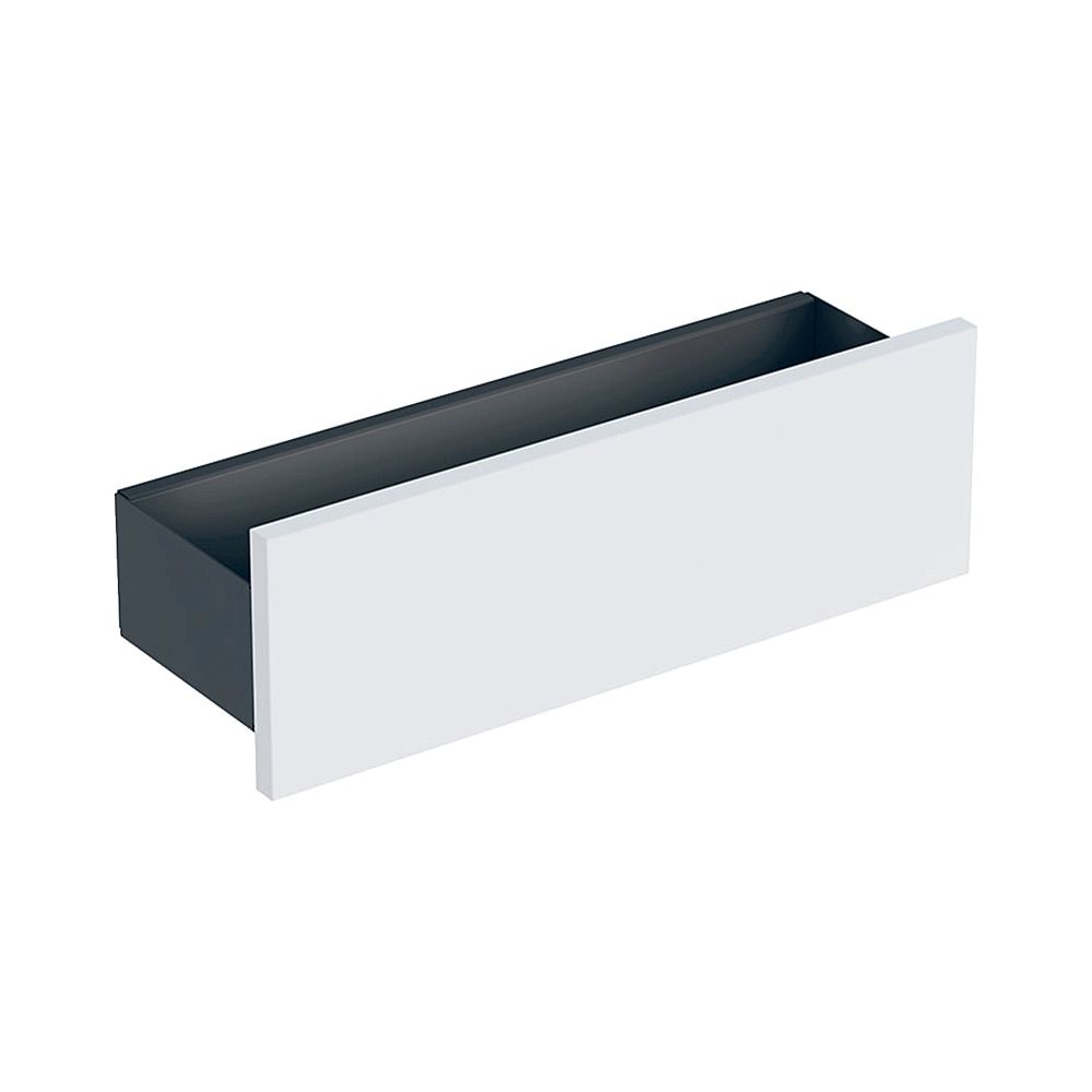 Geberit Smyle Square Wandablage, 45x14,8x15cm, Lava pulverbeschichtet matt, Weiß lac... GEBERIT-500362001 4025416360292 (Abb. 1)