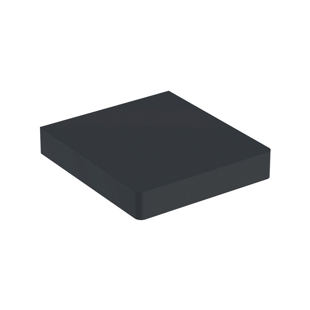 Geberit Renova Comfort Abdeckplatte 27,3x5x30,2cm, Graphit lackiert matt... GEBERIT-808627000 4022009318012 (Abb. 2)