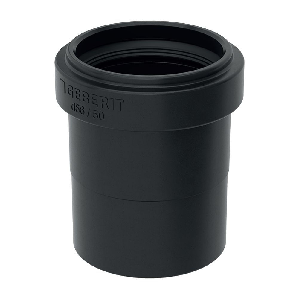 Geberit Silent db20 Anschlusssteckmuffe reduziert d 56mm, di 50mm... GEBERIT-305040143 4025416354307 (Abb. 2)