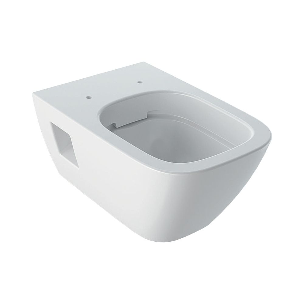 Geberit Renova Plan Wand-WC Tiefspüler, teilgeschlossene Form, Rimfree Tiefe 54cm, W... GEBERIT-500378018 4025416089056 (Abb. 1)