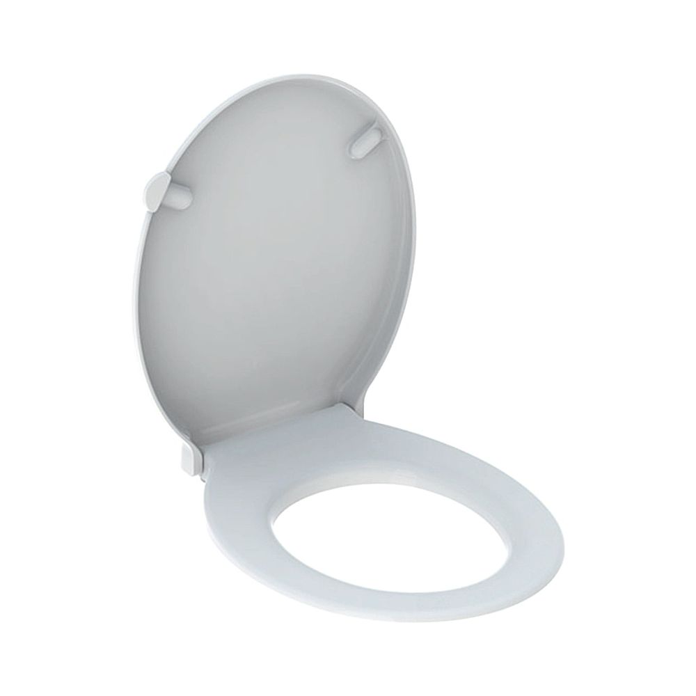Geberit Renova Comfort WC-Sitz barrierefrei, antibakteriell, Befestigung von oben oh... GEBERIT-500679011 4025416224488 (Abb. 1)