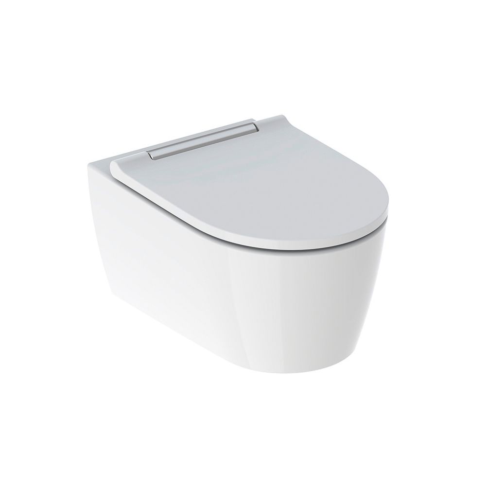 Geberit ONE Set Wand-WC Tiefspüler, geschlossene Form, TurboFlush, mit WC-Sitz, Hoch... GEBERIT-500202011 4025416301660 (Abb. 2)