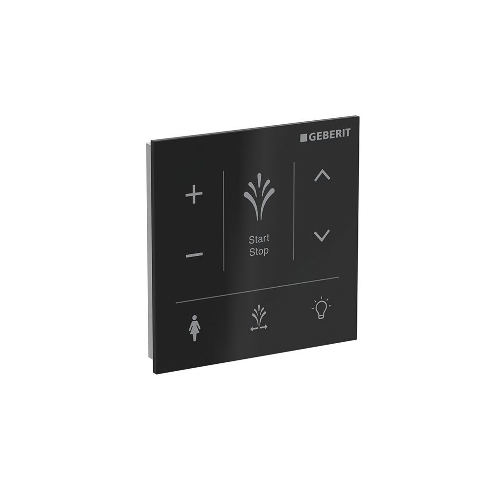 Geberit Wandbedienpanel für Geberit AquaClean Sela, Schwarz/Glas... GEBERIT-147041SJ1 4025416816232 (Abb. 2)