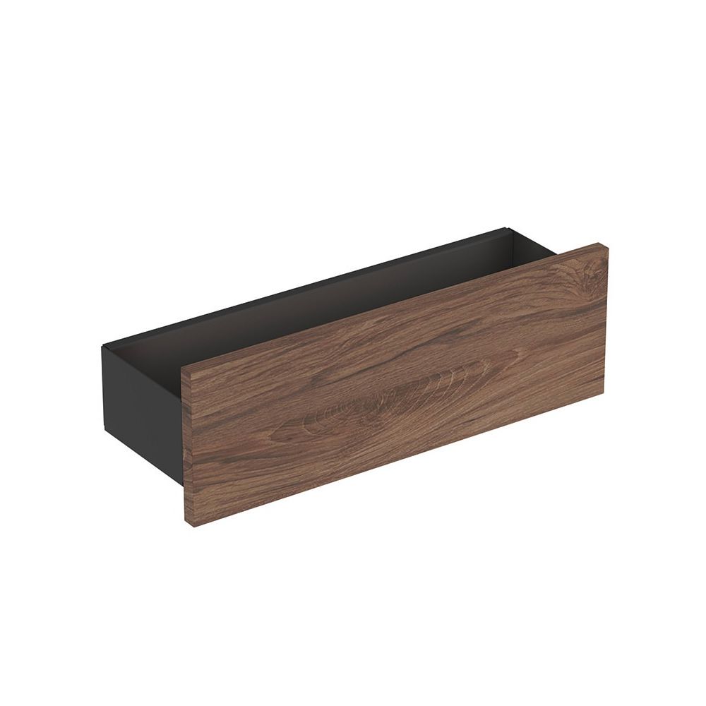 Geberit Smyle Square Wandablage, 45x14,8x15cm, Lava pulverbeschichtet matt, Nussbaum... GEBERIT-500362JR1 4025416433293 (Abb. 2)