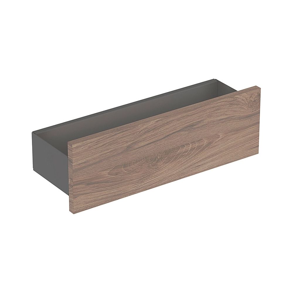 Geberit Smyle Square Wandablage, 45x14,8x15cm, Lava pulverbeschichtet matt, Nussbaum... GEBERIT-500362JR1 4025416433293 (Abb. 1)