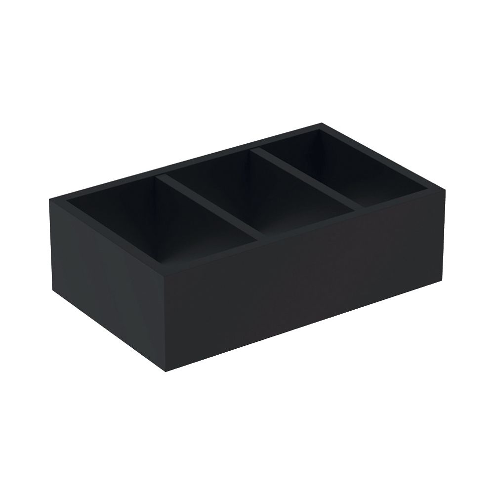 Geberit Schubladeneinsatz H-Unterteilung, für untere Schublade, 32,3x9,8x20cm, Lava/... GEBERIT-500676001 4025416140825 (Abb. 2)