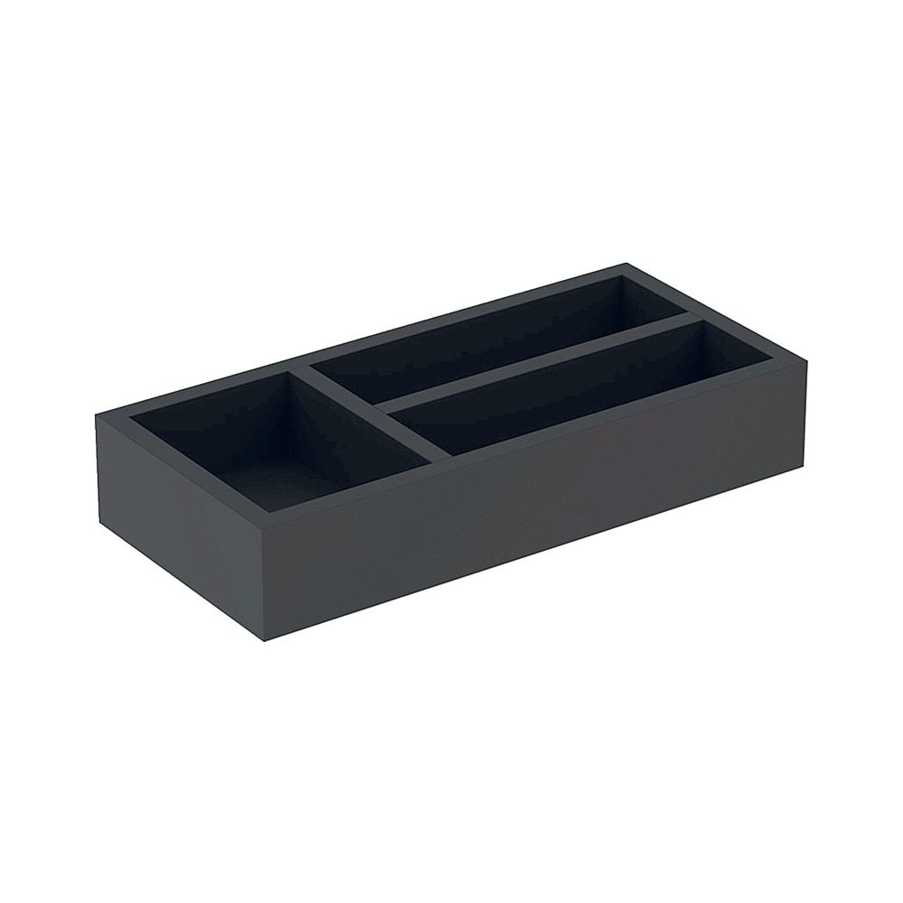 Geberit Schubladeneinsatz T-Unterteilung, für obere Schublade, 32,3x5,9x15cm, Lava/M... GEBERIT-500678001 4025416224921 (Abb. 1)