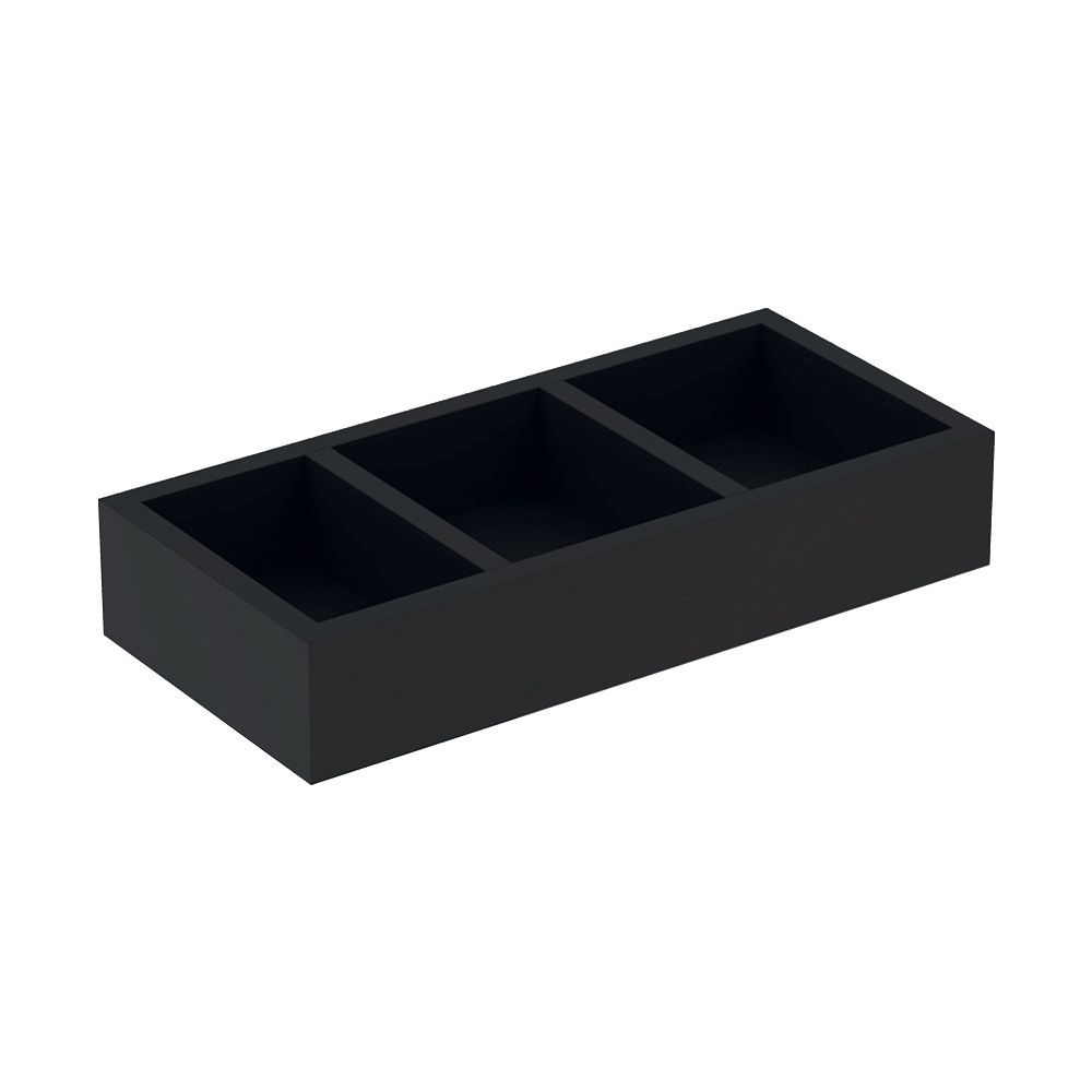 Geberit Schubladeneinsatz H-Unterteilung, für obere Schublade, 32,3x5,9x15cm, Lava/M... GEBERIT-500677001 4025416139430 (Abb. 2)