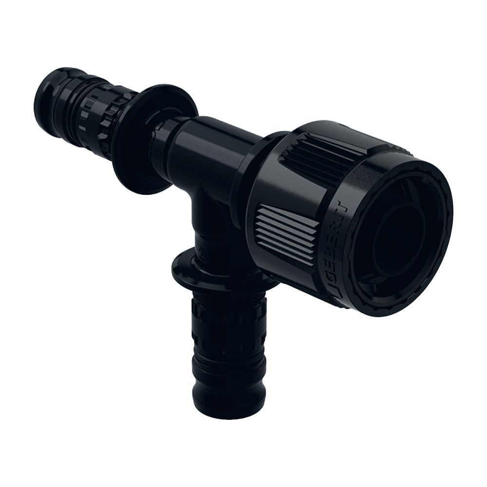 Geberit Mepla Übergangs-T-Stück mit MasterFix, Abzweig PVDF, d 16mm, d1 16mm, RpMF1 ... GEBERIT-621454005 4025416139065 (Abb. 2)