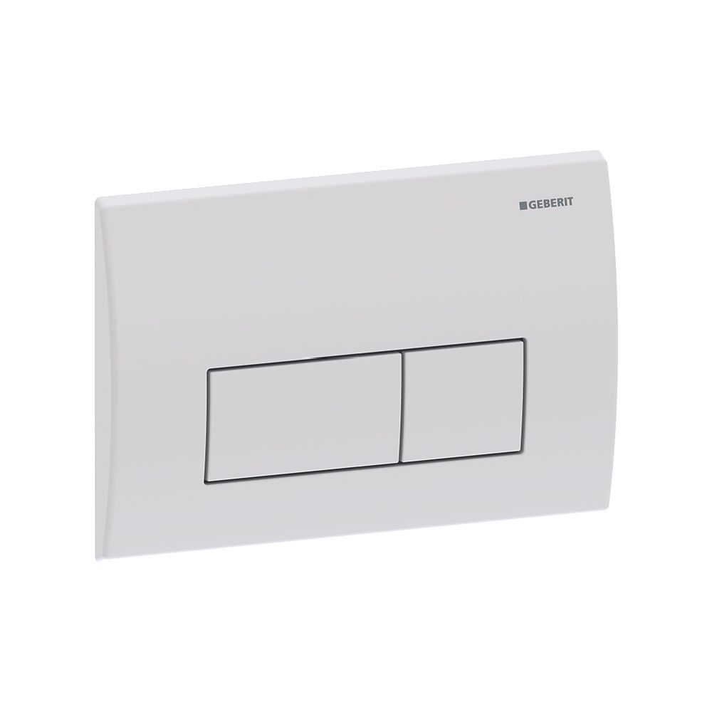 Geberit Kappa 50 Drückerplatte, 2-Mengen-Spülung, Weiß... GEBERIT-115260111 4025416752158 (Abb. 3)