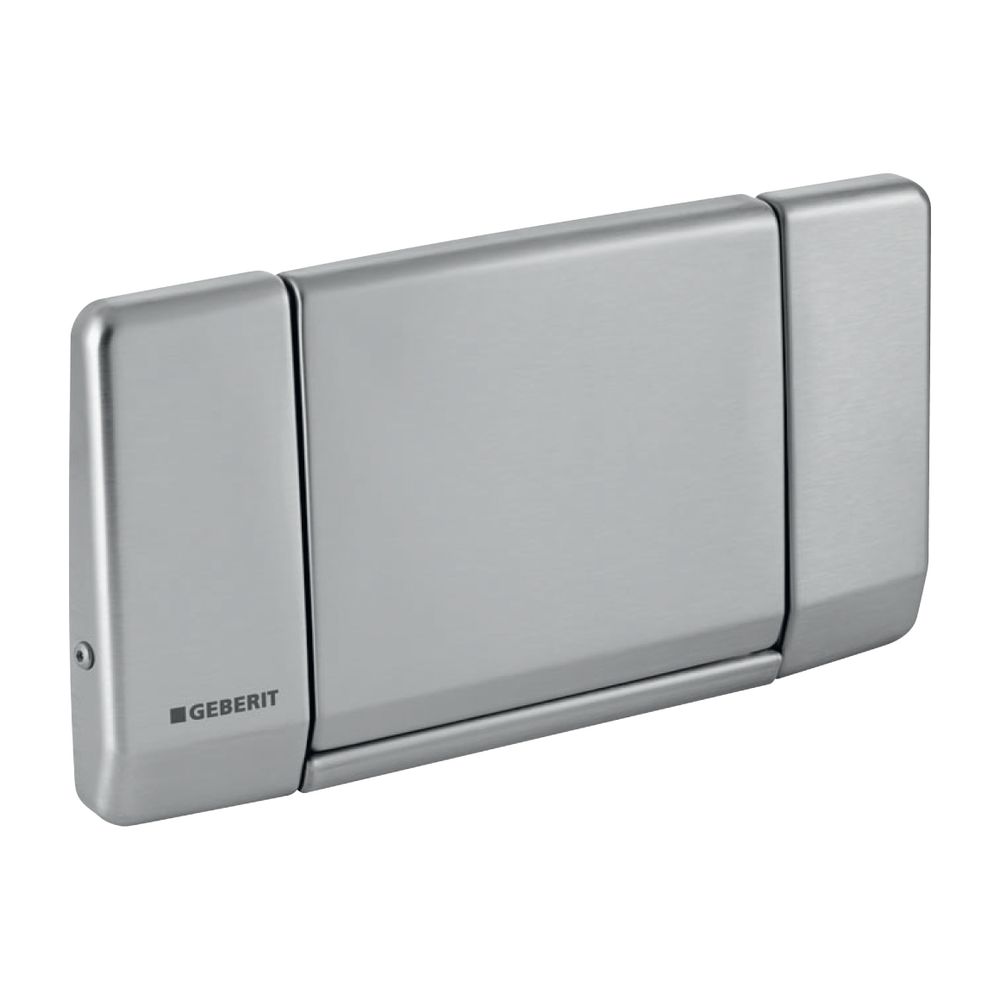 Geberit Highline Drückerplatte für Spül-Stopp-Spülung, verschraubbar, Edelstahl gebü... GEBERIT-115151001 4025416003380 (Abb. 2)