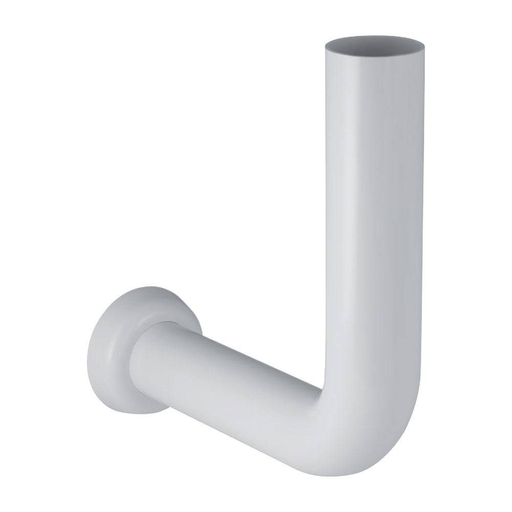 Geberit Spülbogen 90 Grad hochhängend, mit Rosette Außendurchmesser 32mm, Alpinweiß... GEBERIT-119610111 4025416008392 (Abb. 2)