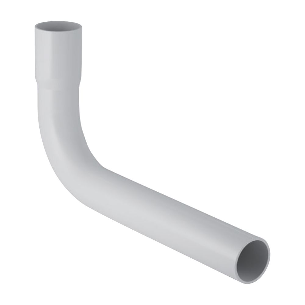 Geberit Spülbogenverlängerung 90 Grad mit Steckmuffe Außendurchmesser 44mm, Alpinwei... GEBERIT-118011111 4025416006688 (Abb. 2)