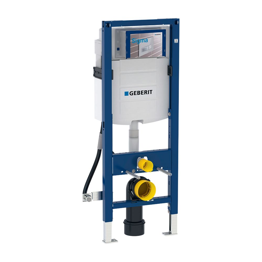 Geberit Duofix Element für Wand-WC 112cm, für Trockenbau, mit Sigma Unterputzspülkas... GEBERIT-111350005 4025416727538 (Abb. 2)