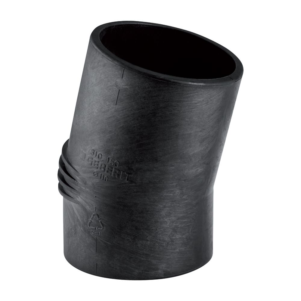 Geberit Silent db20 Bogen 15 Grad, Außendurchmesser 56mm... GEBERIT-305150141 4025416084341 (Abb. 2)