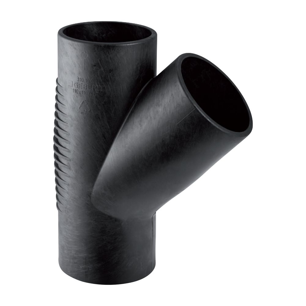 Geberit Silent db20 Abzweig 45 Grad d 110mm, d1 110mm... GEBERIT-310104141 4025416085188 (Abb. 2)