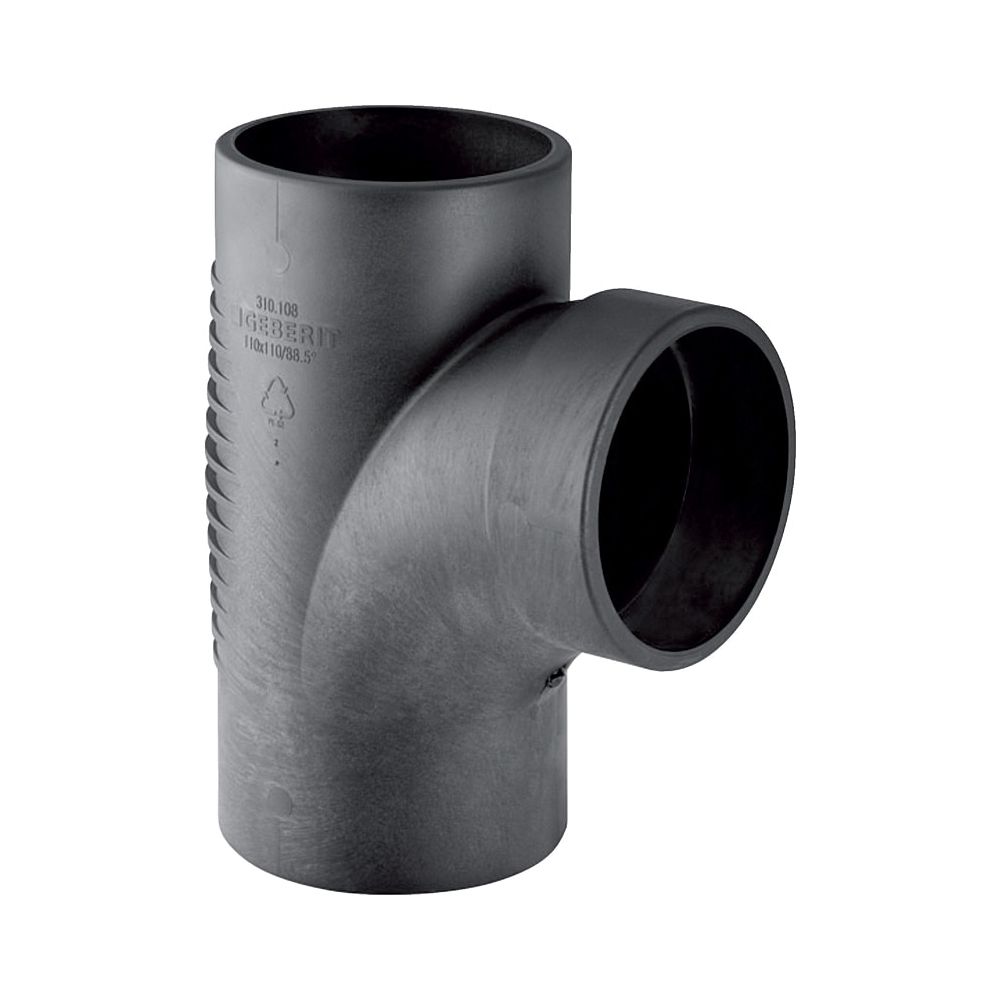 Geberit Silent db20 Bogenabzweig 88,5 Grad d 90mm, d1 90mm... GEBERIT-308089141 4025416503972 (Abb. 1)