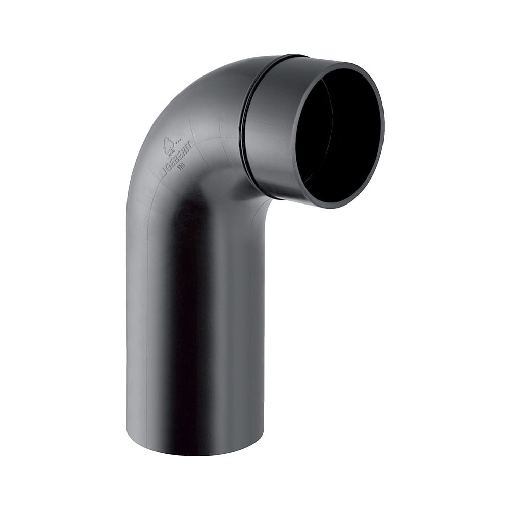 Geberit PE Bogen mit langem Schenkel 88,5 Grad, Außendurchmesser 56mm... GEBERIT-363051161 4025416152781 (Abb. 1)