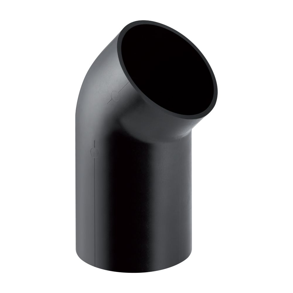 Geberit PE Bogen mit langem Schenkel 45 Grad, Außendurchmesser 110mm... GEBERIT-367046161 4025416030553 (Abb. 2)