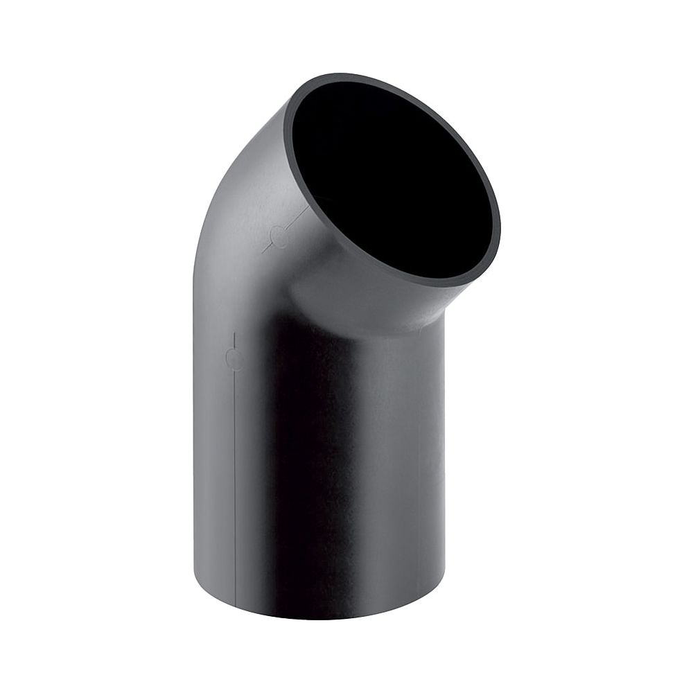 Geberit PE Bogen mit langem Schenkel 45 Grad, Außendurchmesser 110mm... GEBERIT-367046161 4025416030553 (Abb. 1)