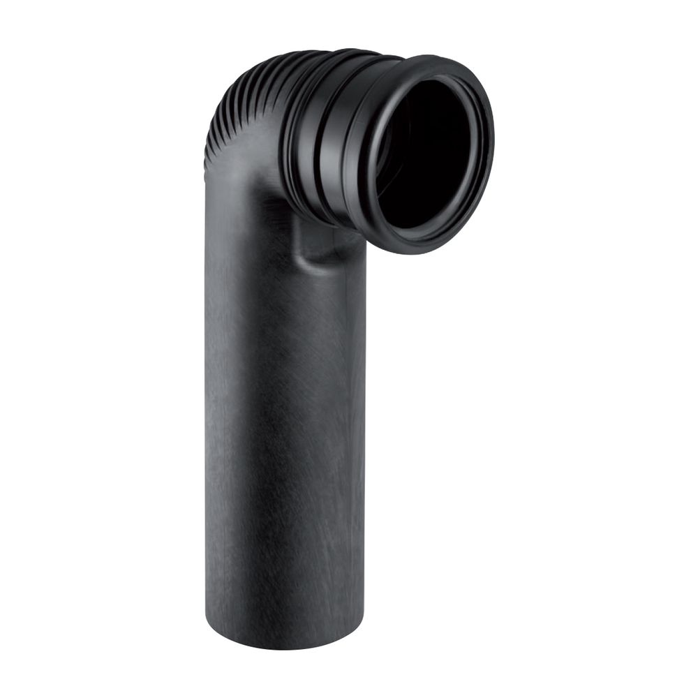 Geberit Silent db20 Anschlussbogen 90 Grad verlängert, mit kleinem Radius d 90mm, d1... GEBERIT-308883141 4025416151364 (Abb. 2)