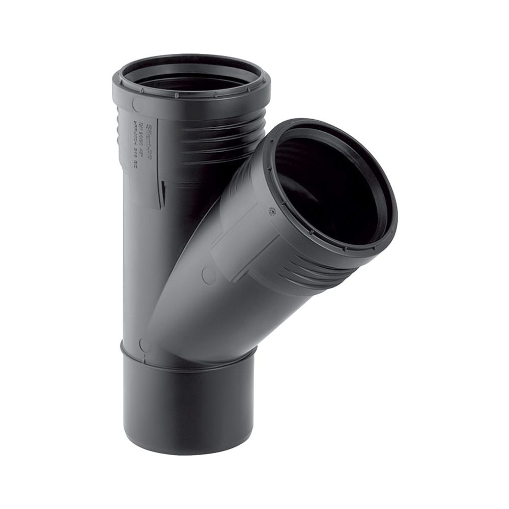 Geberit Silent-PP Abzweig 45 Grad Außendurchmesser Außendurchmesser 75mm, d1 40mm... GEBERIT-390331141 4025416936770 (Abb. 1)