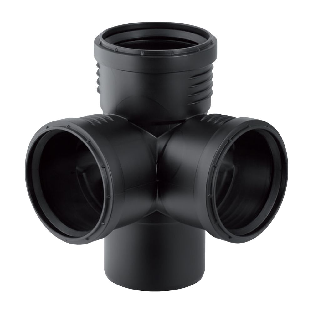 Geberit Silent-PP Eckabzweig 87,5 Grad Außendurchmesser Außendurchmesser 90mm, d1 90... GEBERIT-390459141 4025416937135 (Abb. 2)