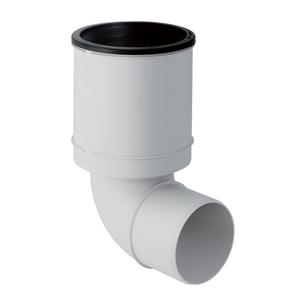 Geberit Silent-PP Anschlussbogen für WC, 87,5 Grad Außendurchmesser 90mm... GEBERIT-390493111 4025416723769 (Abb. 2)