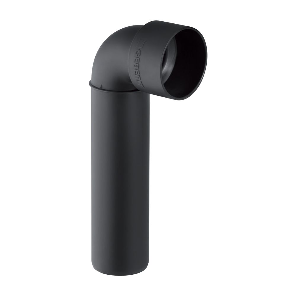 Geberit Silent-PP Anschlussbogen 90 Grad Außendurchmesser lang Außendurchmesser 40mm... GEBERIT-390186141 4025416936190 (Abb. 2)