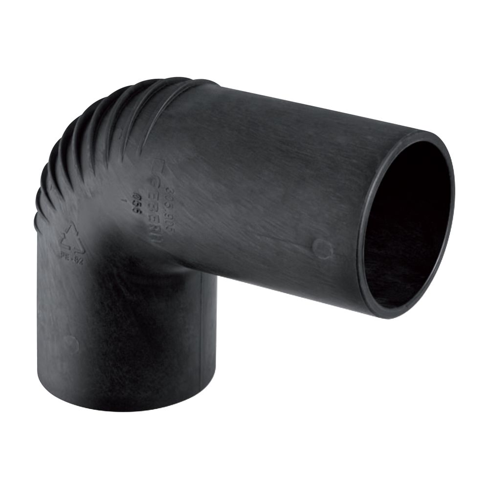 Geberit Silent db20 Anschlussbogen 90 Grad verlängert, d 56mm, di 50mm... GEBERIT-305905141 4025416090052 (Abb. 2)