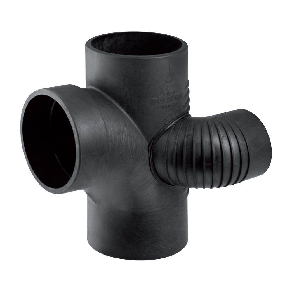 Geberit Silent db20 Schachtbogenabzweig 88,5 Grad links, d 110mm, d1 90mm, d2 75mm... GEBERIT-310872141 4025416171270 (Abb. 2)