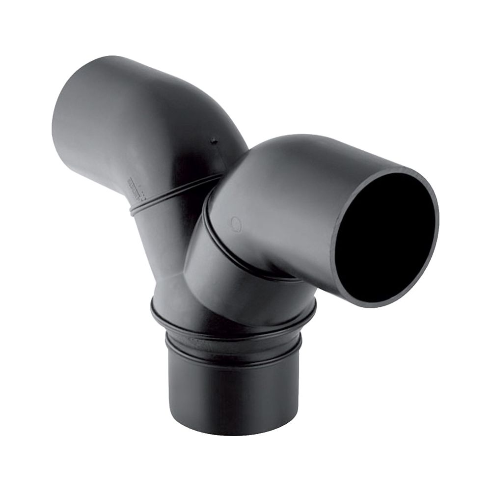 Geberit Silent db20 Hosenabzweig 2x90 Grad d 90mm, d1 90mm... GEBERIT-308480141 4025416827153 (Abb. 1)