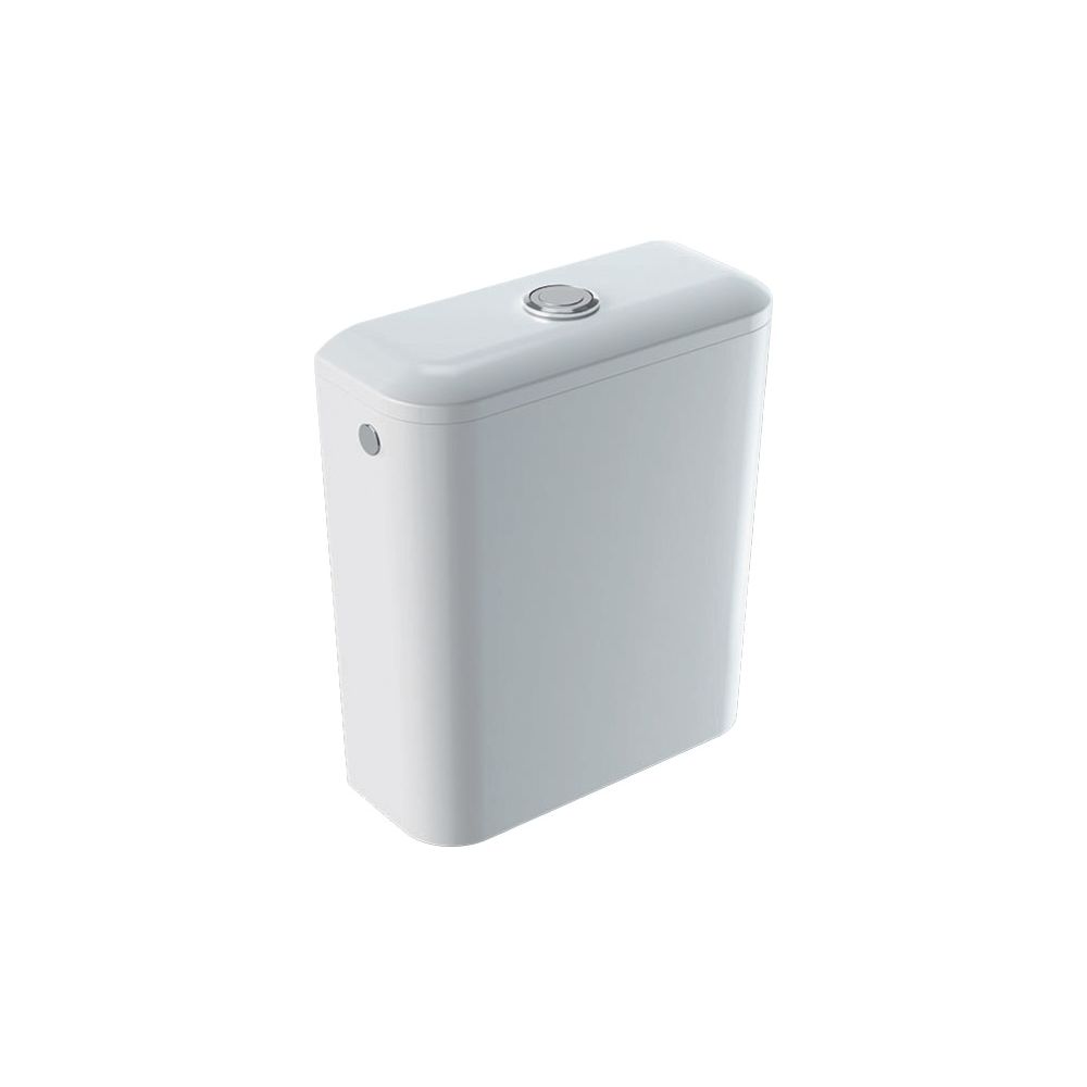 Geberit iCon Square Aufputzspülkasten aufgesetzt, 2-Mengen-Spülung, Wasseranschluss ... GEBERIT-228950600 4022009329506 (Abb. 2)