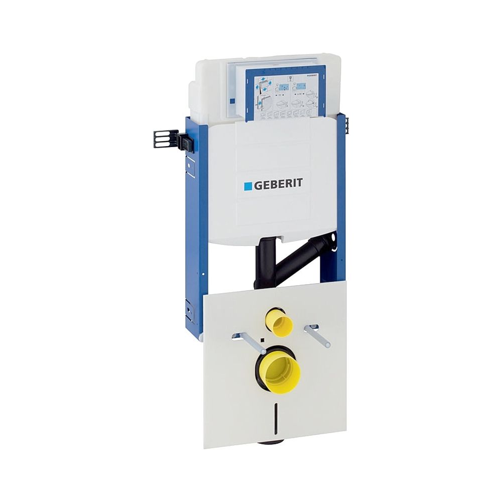 Geberit Kombifix Element für Wand-WC 108cm, mit Sigma Unterputzspülkasten 12cm, für ... GEBERIT-110367005 4025416933953 (Abb. 1)