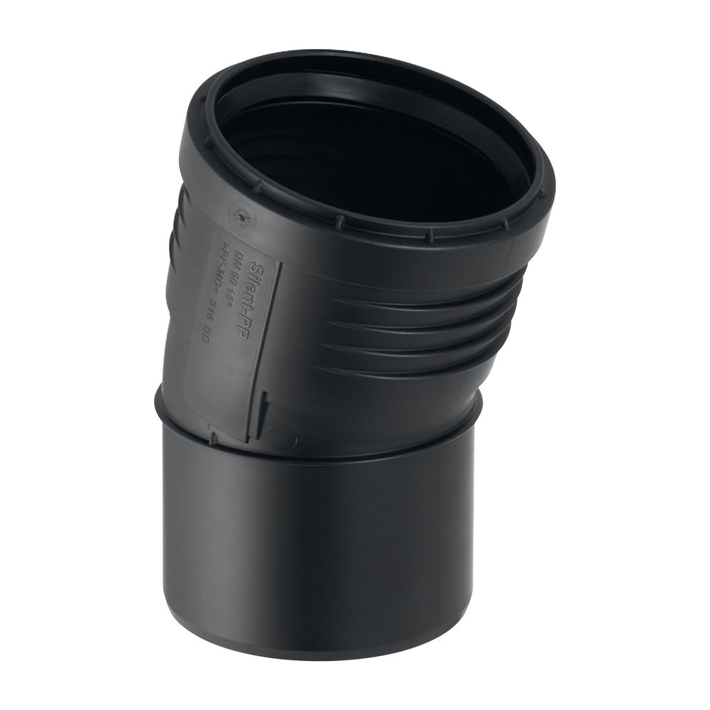 Geberit Silent-PP Bogen 15 Grad, Außendurchmesser 160mm... GEBERIT-390720141 4025416084068 (Abb. 2)