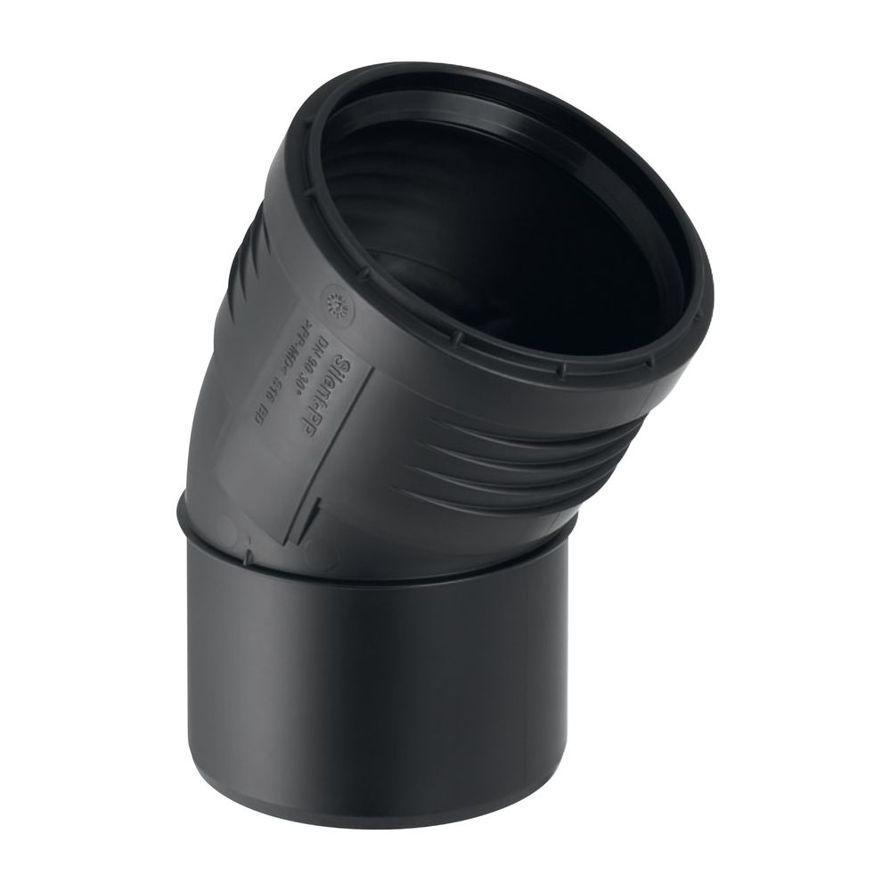 Geberit Silent-PP Bogen 30 Grad, Außendurchmesser 125mm... GEBERIT-390621141 4025416084181 (Abb. 2)