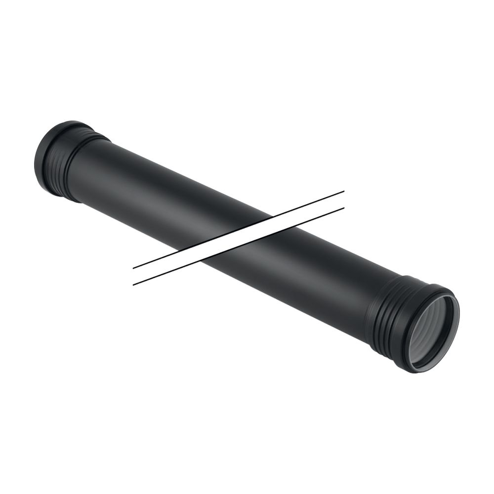 Geberit Silent-PP Rohr mit zwei Muffen Außendurchmesser 40mm, Länge 300cm... GEBERIT-390114141 4025416936053 (Abb. 2)