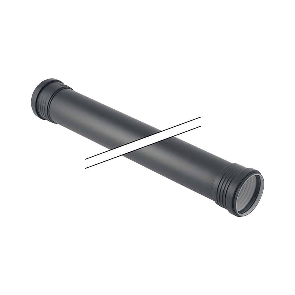 Geberit Silent-PP Rohr mit zwei Muffen Außendurchmesser 40mm, Länge 300cm... GEBERIT-390114141 4025416936053 (Abb. 1)