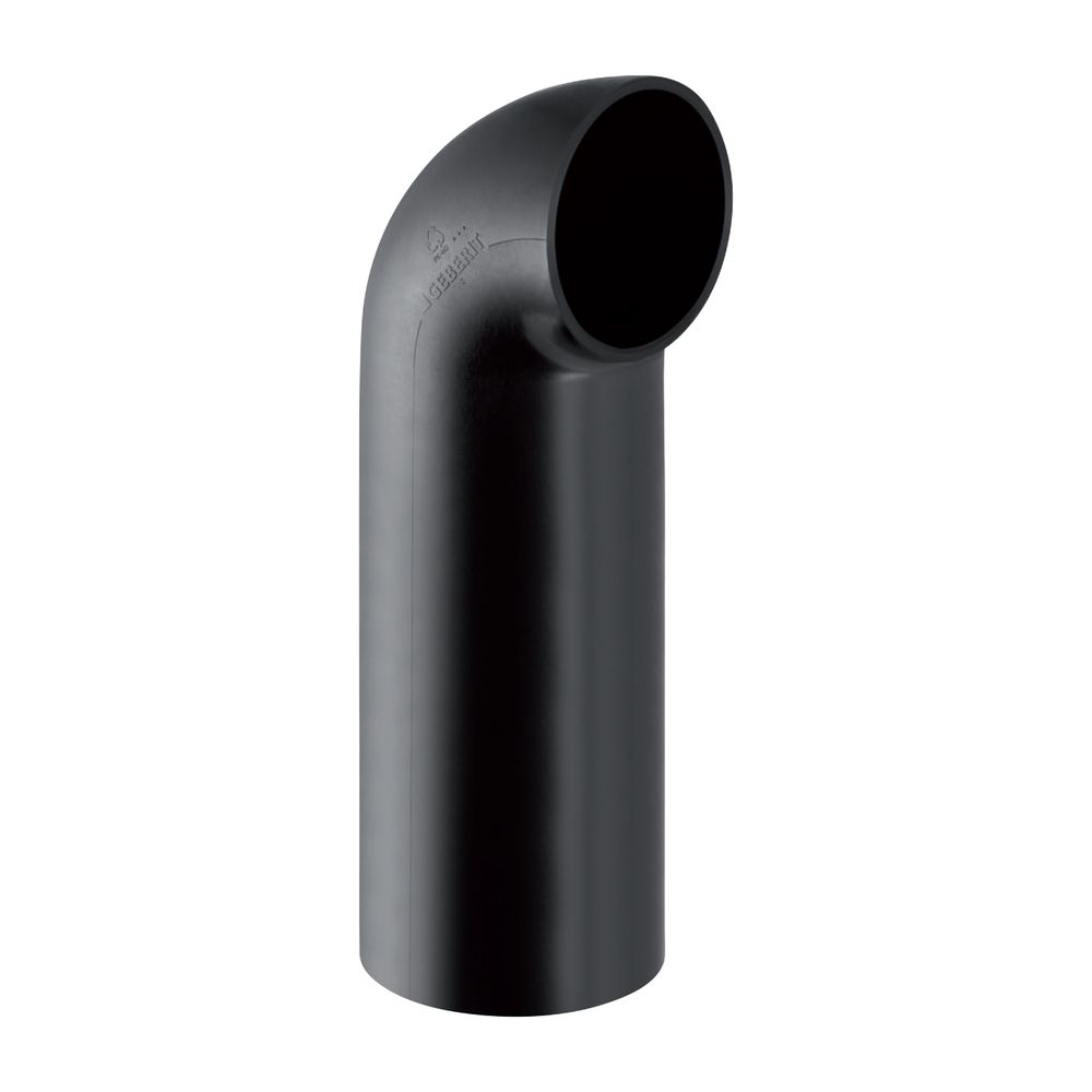 Geberit PE Bogen 90 Grad mit langem Schenkel, kleinem Radius 90 Grad, Außendurchmess... GEBERIT-367876161 4025416032823 (Abb. 2)