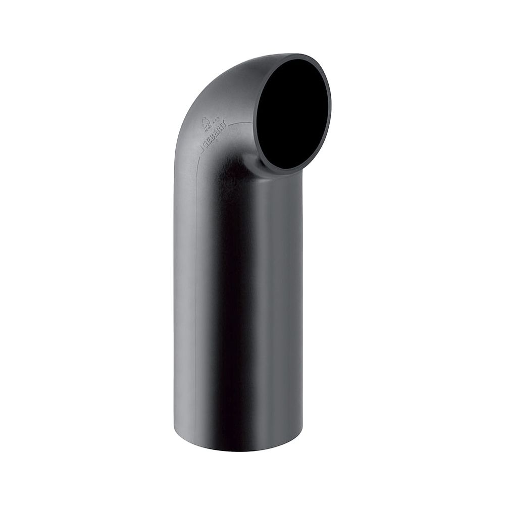 Geberit PE Bogen 90 Grad mit langem Schenkel, kleinem Radius 90 Grad, Außendurchmess... GEBERIT-367876161 4025416032823 (Abb. 1)