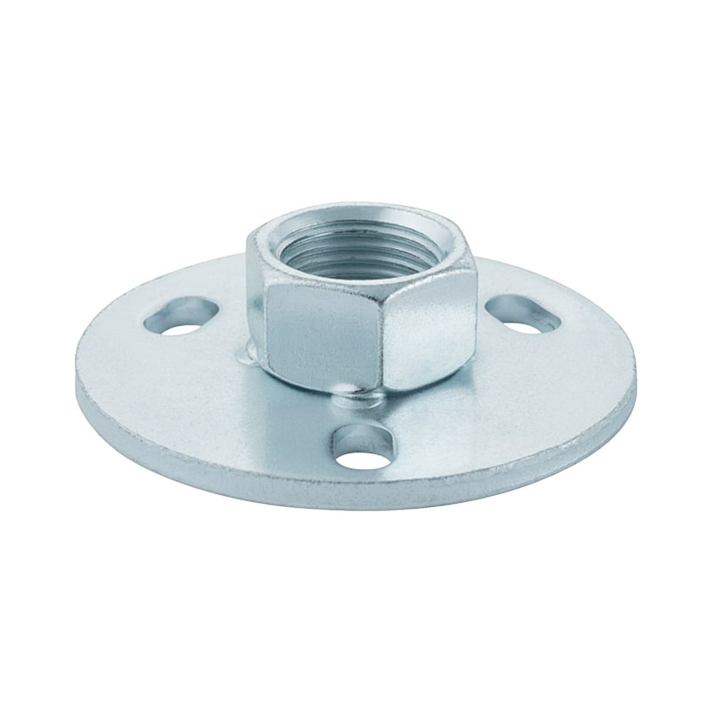 Geberit Grundplatte rund, Dreiloch, mit Gewindemuffe G 1/2"... GEBERIT-362839261 4025416023968 (Abb. 1)