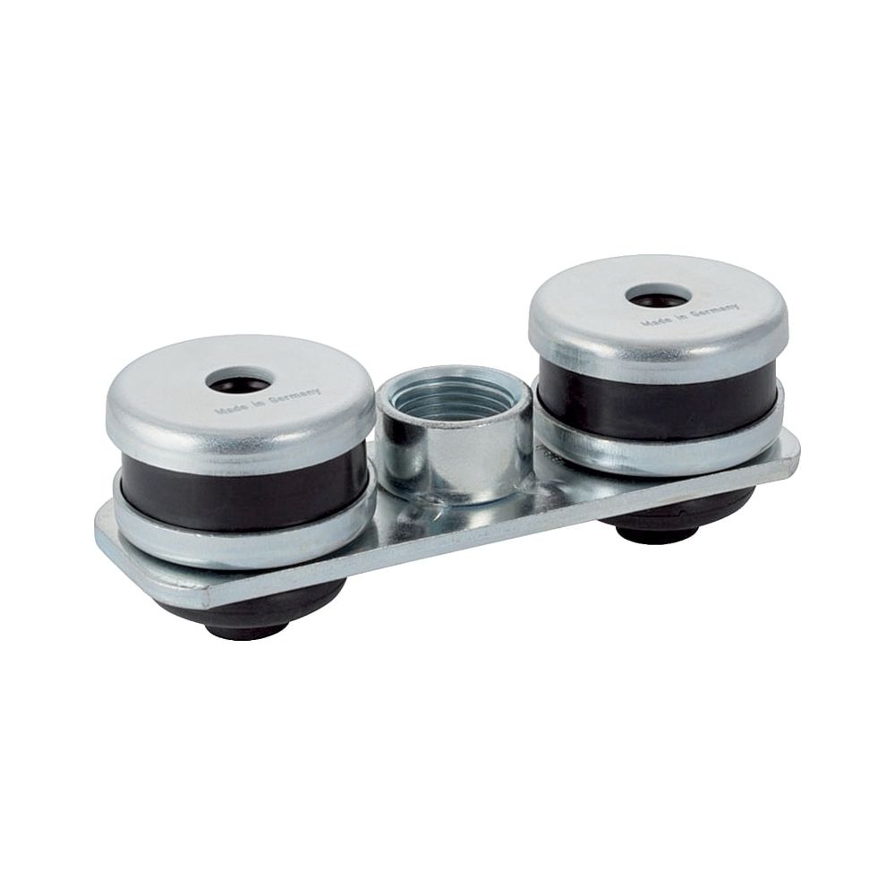 Geberit Set Grundplatte rechteckig, Zweiloch, mit Gewindemuffe... GEBERIT-359146261 4025416438823 (Abb. 1)
