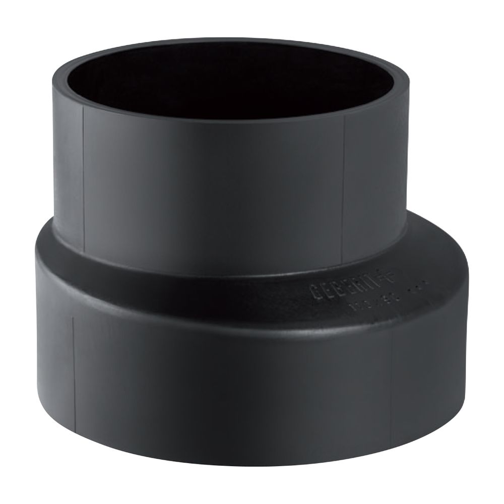Geberit PE Reduktion exzentrisch, kurz, d 125mm, d1 50mm... GEBERIT-368561161 4025416033790 (Abb. 2)