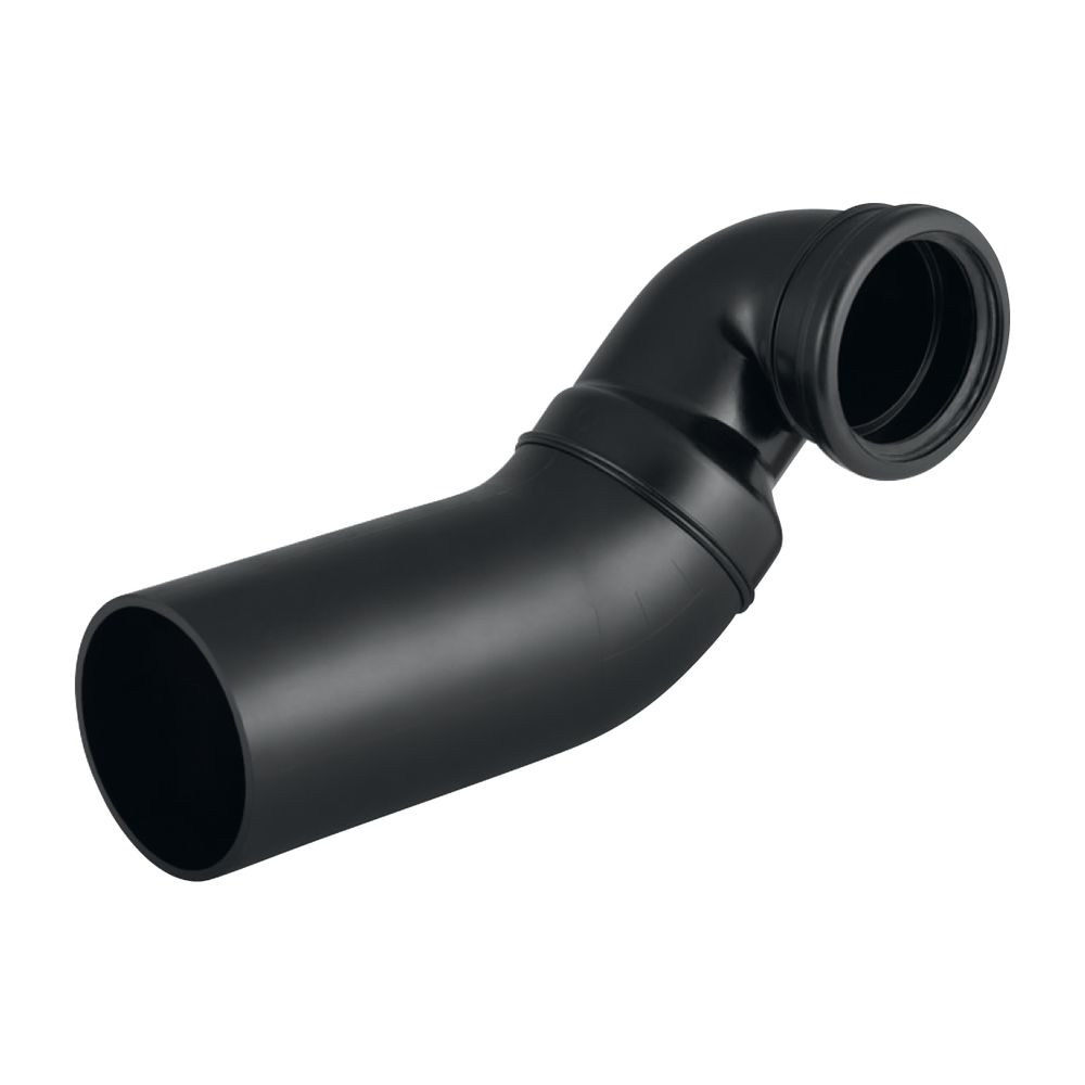 Geberit PE Anschlussbogen 90 Grad für Wand-WC, rechts gekröpft, mit Erweiterung Auße... GEBERIT-366914161 4025416030287 (Abb. 2)