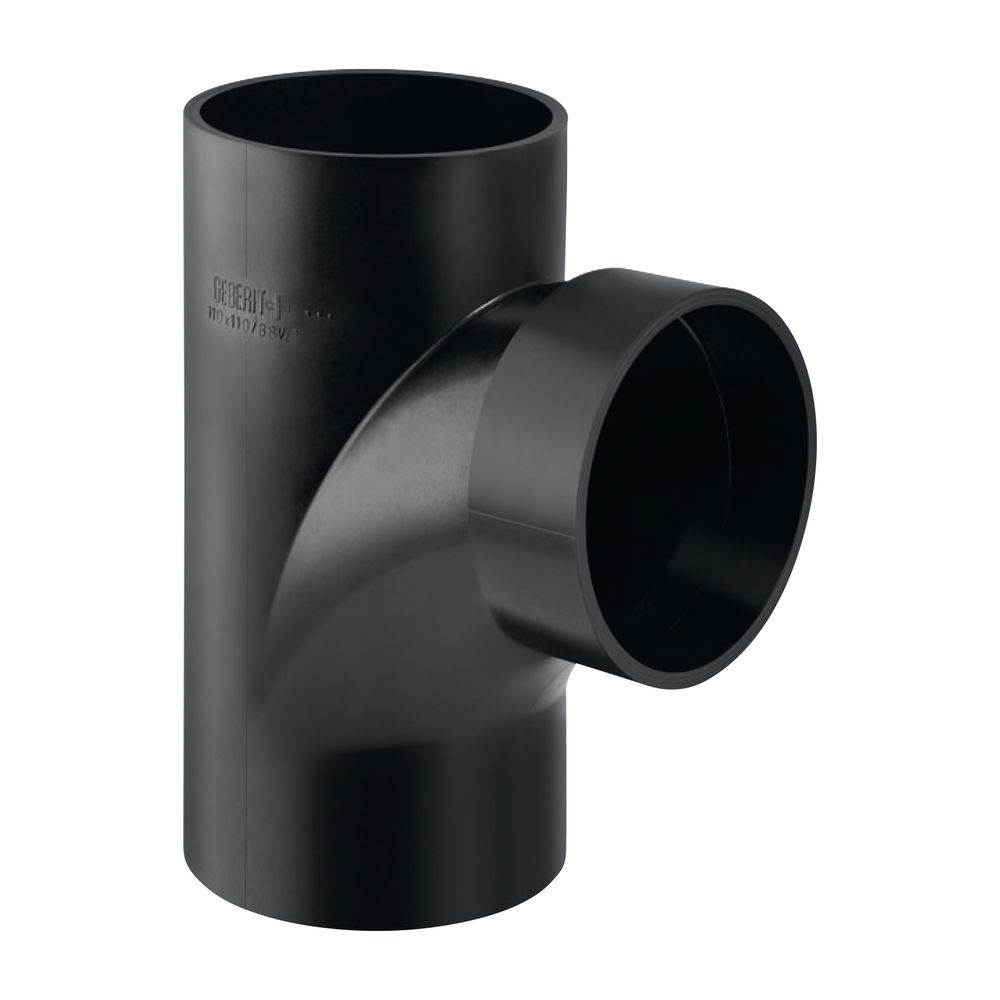 Geberit PE Bogenabzweig 88,5 Grad d 110mm, d1 110mm... GEBERIT-367163161 4025416030935 (Abb. 2)