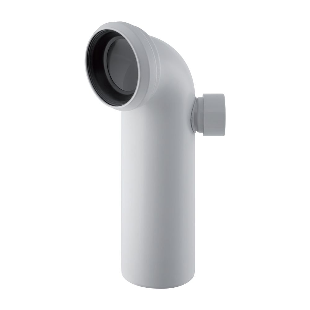 Geberit Anschlussbogen 90 Grad mit Zusatzanschluss rechts Außendurchmesser 110mm, Al... GEBERIT-152615111 4025416019374 (Abb. 2)