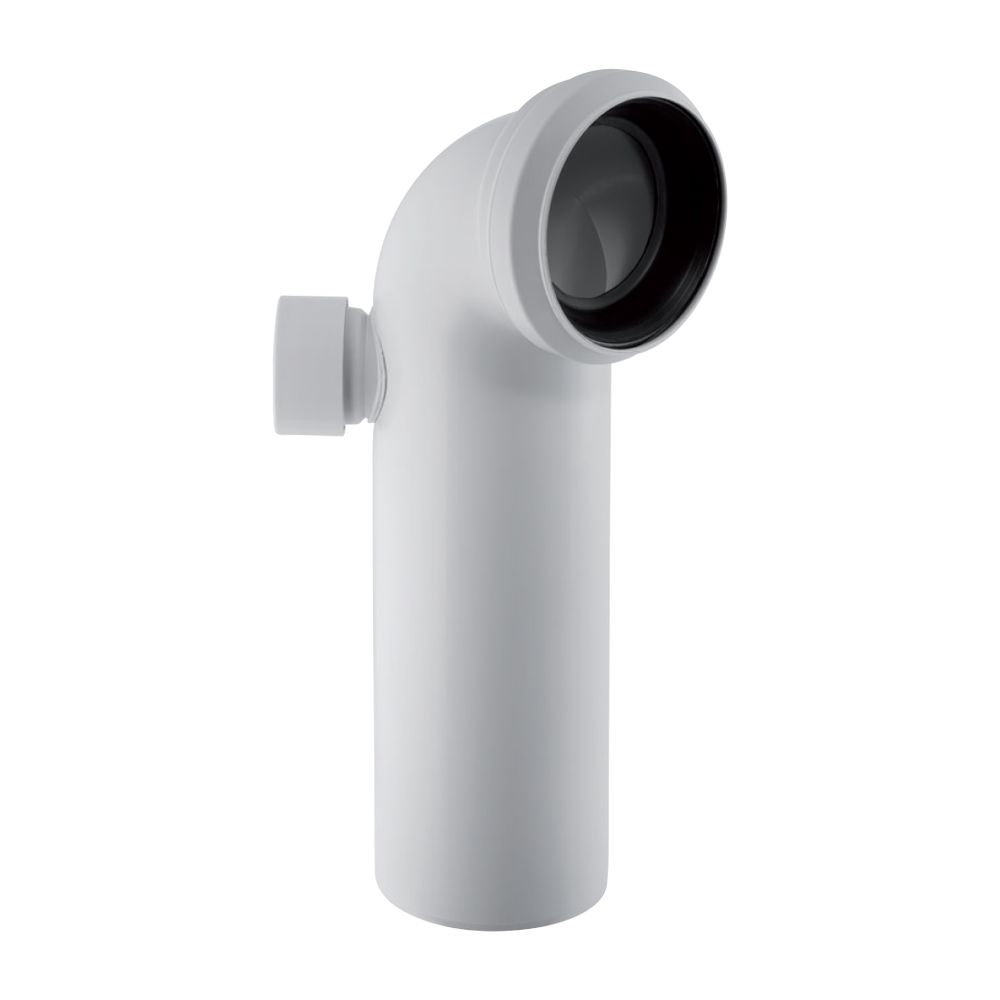 Geberit Anschlussbogen 90 Grad mit Zusatzanschluss links Außendurchmesser 110mm, Alp... GEBERIT-152616111 4025416019381 (Abb. 2)