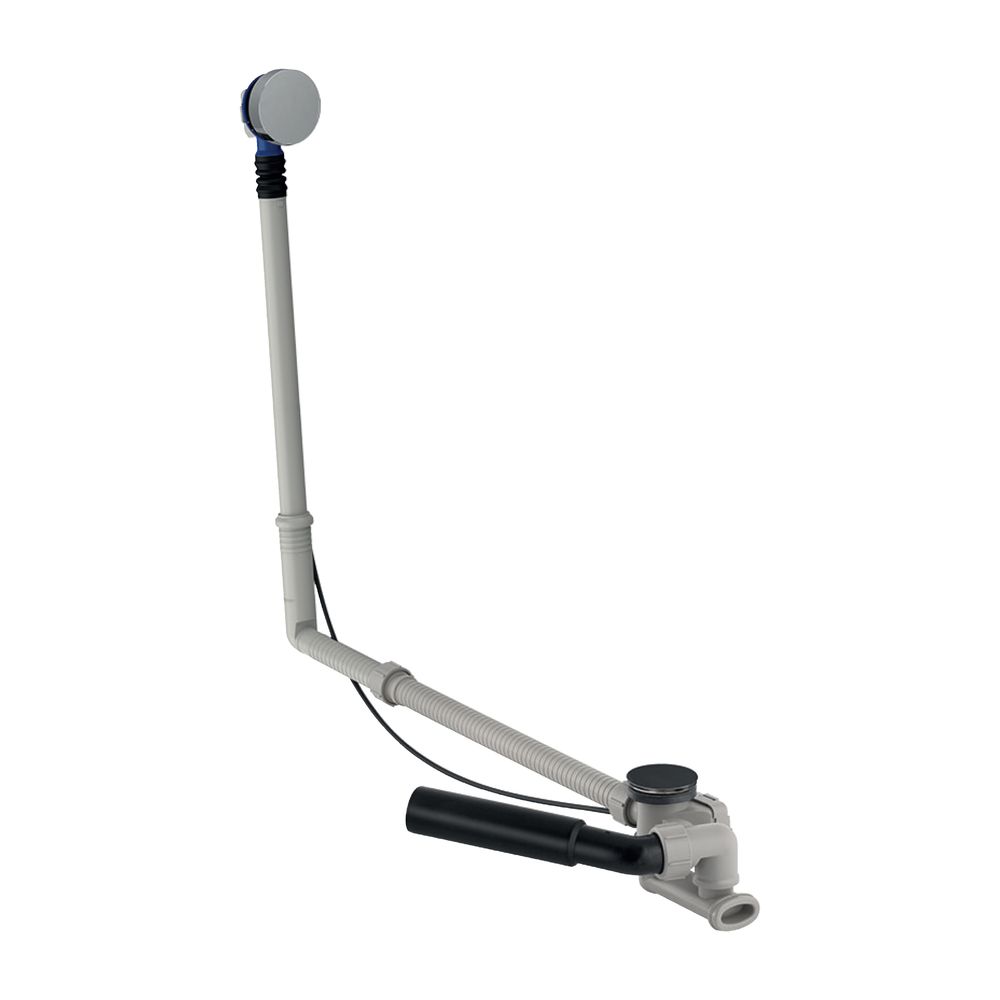 Geberit Badewannenablauf mit Drehbetätigung, Länge 73cm, mit Fertigbauset Hochglanz ... GEBERIT-150525216 4025410579591 (Abb. 2)