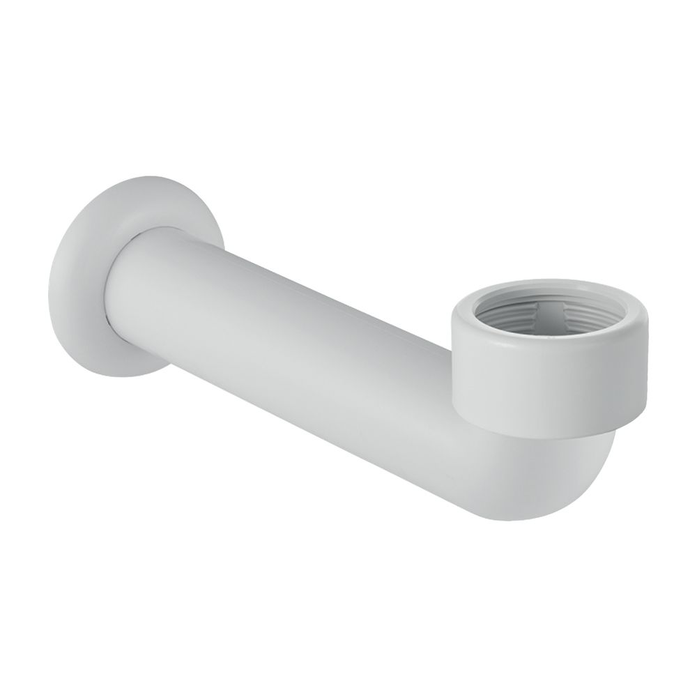 Geberit Anschlussbogen 90 Grad mit Wandrosette Außendurchmesser 50mm, Alpinweiß... GEBERIT-152665111 4025416020356 (Abb. 2)